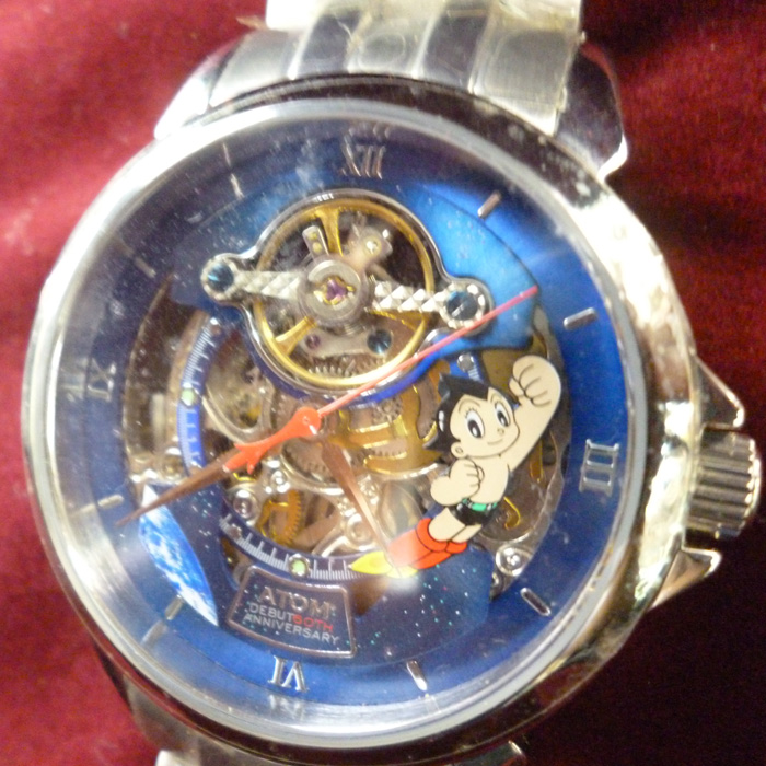 鉄腕アトム 連載60周年記念 機械式高級腕時計 ASTRO TIME | 中古品の ...