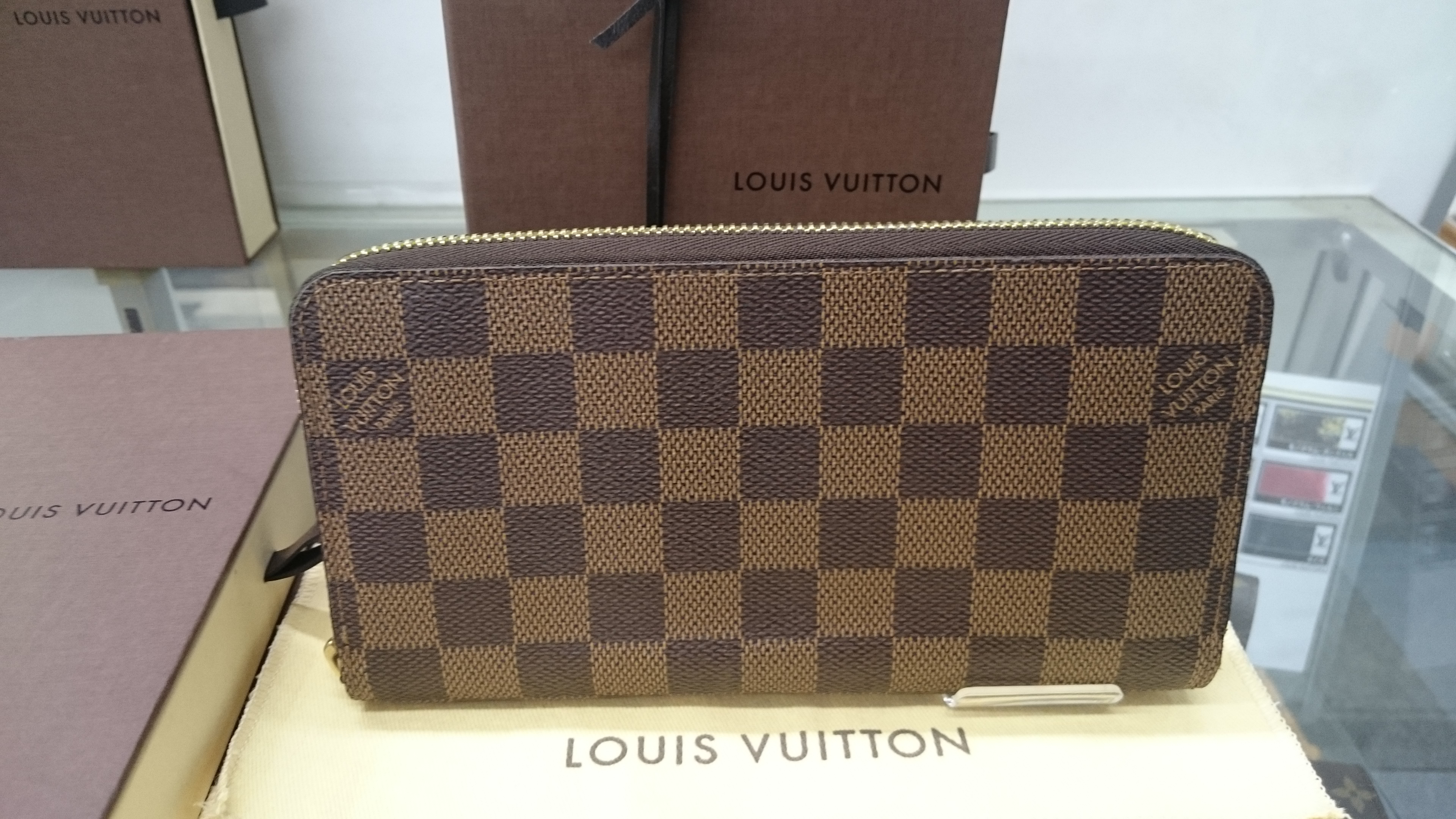 LOUIS VUITTON ルイ・ヴィトン ダミエ ジッピーウォレット 長財布 買取 下館店 | 中古品の高価買取・販売のアイコー｜茨城県・栃木県