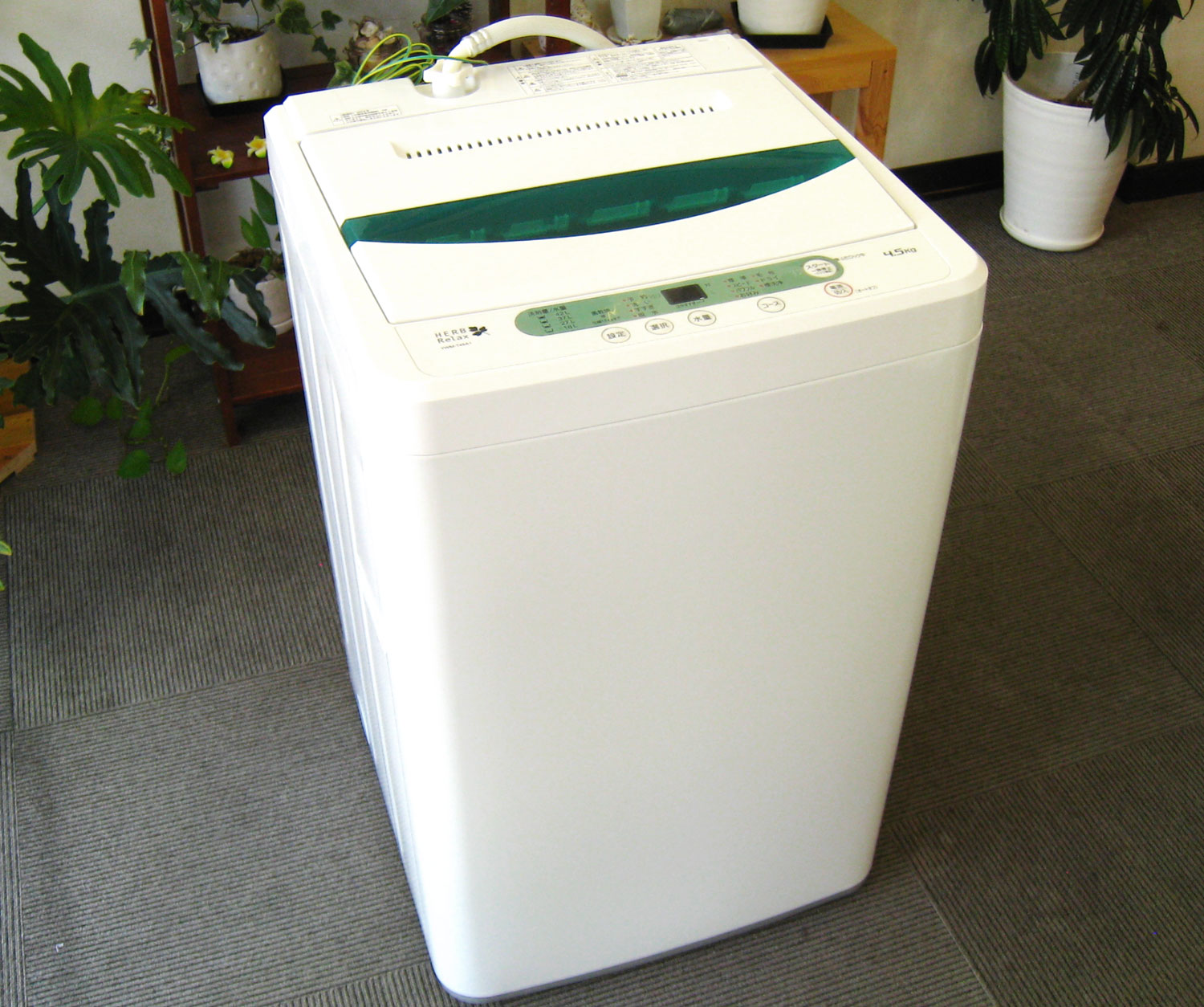 ヤマダ電機 全自動電機洗濯機 4.5㎏ YWM-T45A1 2018年製 - 洗濯機