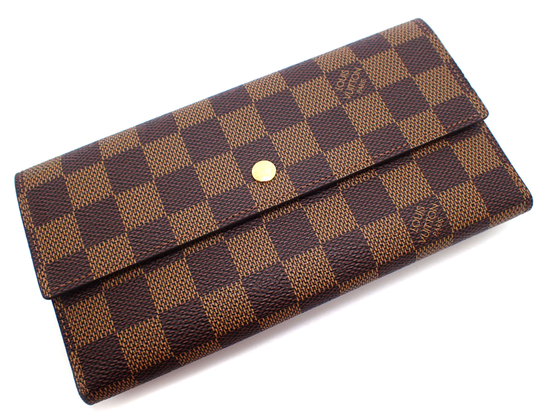 ブランド LOUIS VUITTON ルイ・ヴィトン 三つ折り財布 ダミエ ポルトフォイユ・インターナショナル N61217 買取 茨城